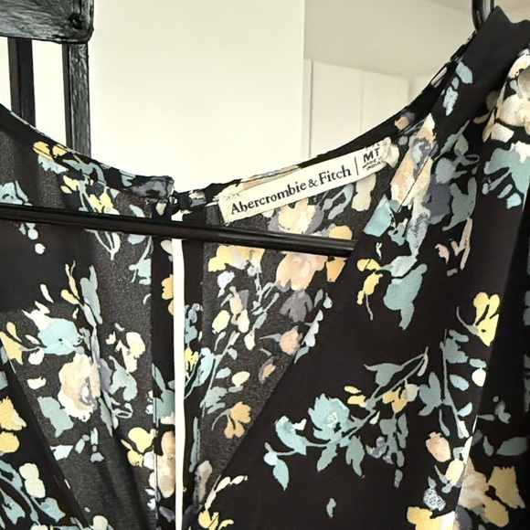 Abercrombie & Fitch women’s floral midi dress size M Y2K - Picture 2 of 8